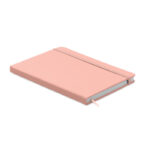 DIN A5 Notizbuch Rosa als Werbeartikel mit Logodruck