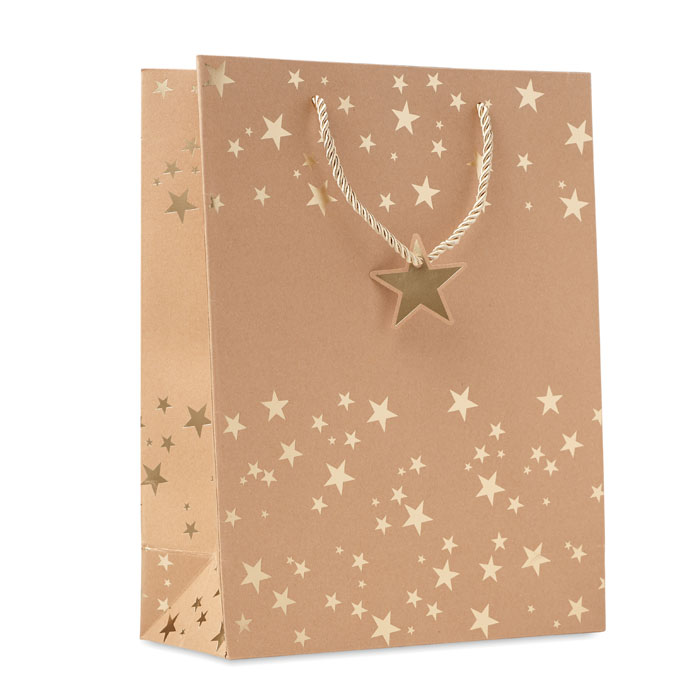 Geschenkpapiertüte Geschenkpapiertüte als Werbeartikel mit Logodruck