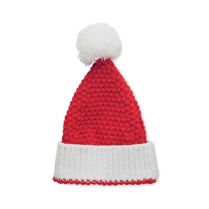 Weihnachtliche Strickmütze Weihnachtliche Strickmütze als Werbeartikel mit Logodruck