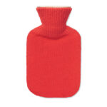 Wärmflasche 250ml Rot von oben