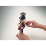 Nussknacker-Figur, Detailaufnahme des Materials