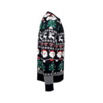 Weihnachts-LED-Pullover S/M von oben
