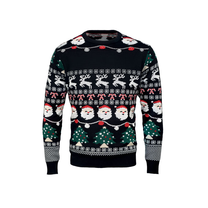 cx1553-03 Weihnachts-LED-Pullover S/M – Bild 1