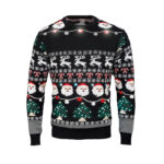 Weihnachts-LED-Pullover L/XL, geöffnet dargestellt