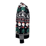 Weihnachts-LED-Pullover L/XL von oben