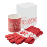 Winterliches Geschenkset als Werbeartikel mit Logodruck