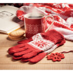 Winterliches Geschenkset im praktischen Einsatz