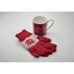 Winterliches Geschenkset, Detailaufnahme des Materials
