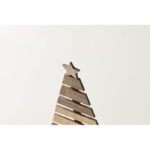 Weihnachtsbaum aus Holz, Detailaufnahme des Materials