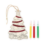 Weihnachtsschmuck Tanne als Werbeartikel mit Logodruck