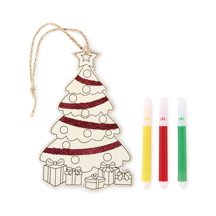 Weihnachtsschmuck Tanne Weihnachtsschmuck Tanne als Werbeartikel mit Logodruck