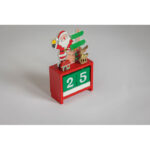 Weihnachts-Countdown-Kalender, Detailaufnahme des Materials