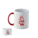 Keramikbecher 300ml Rot als Werbeartikel mit Logodruck