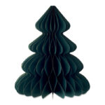 Weihnachtsbaum Papier Gruen von oben