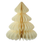 Weihnachtsbaum Papier Braun von oben
