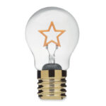 Dekorative LED-Glühbirne – Vorderansicht