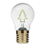 Dekorative LED-Glühbirne – Rückansicht