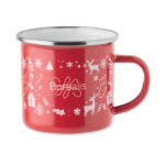 Emaille-Becher 300ml – Seitenansicht