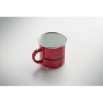 Emaille-Becher 300ml, Detailaufnahme des Materials