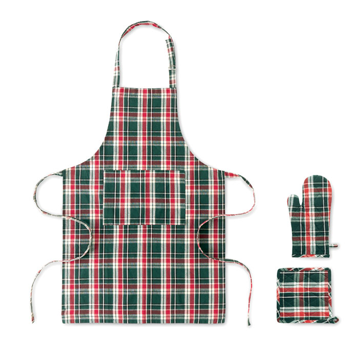 Küchen-Set Baumwolle Küchen-Set Baumwolle als Werbeartikel mit Logodruck