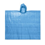 Regenmantel Blau, Seitenansicht