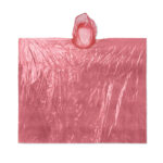 Regenmantel Rot, Seitenansicht