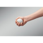 Anti-Stress-Ball Weiß, Rückansicht