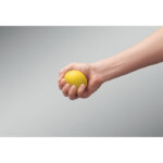 Anti-Stress-Ball Gelb, Rückansicht