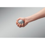 Anti-Stress-Ball Silber, Rückansicht