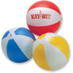 Wasserball Blau, Rückansicht