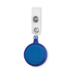 Kartenhalter aus ABS mit Metallclip als Werbeartikel mit Logodruck