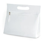 Transparente Kosmetiktasche aus PVC als Werbeartikel mit Logodruck