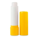 Lippenbalsam Gelb, Rückansicht