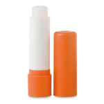 Lippenbalsam Orange, Rückansicht