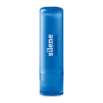 Lippenbalsam Blau mit markiertem Druckbereich für Ihr Logo