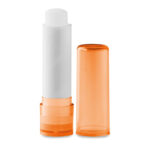Lippenbalsam Orange, Rückansicht