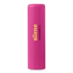 Lippenbalsam Rosa mit markiertem Druckbereich für Ihr Logo