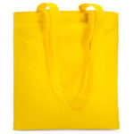 Einkaufstasche aus Vliesstoff Gelb als Werbeartikel mit Logodruck