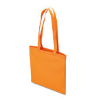 Einkaufstasche aus Vliesstoff Orange, Rückansicht