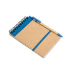 DIN A6 Notizbuch Blau als Werbeartikel mit Logodruck