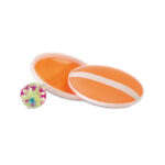 Ballspiel Orange als Werbeartikel mit Logodruck