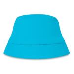 Bucket hat baumwolle 160 g/m² Blau als Werbeartikel mit Logodruck