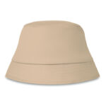 Bucket hat baumwolle 160 g/m² Braun als Werbeartikel mit Logodruck