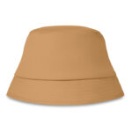 Bucket hat baumwolle 160 g/m² Braun als Werbeartikel mit Logodruck