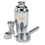Cocktail-Set mit Shaker mit markiertem Druckbereich für Ihr Logo