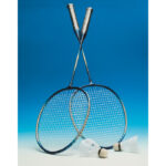 Badminton-Set, Rückansicht