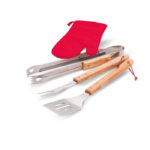 BBQ Schürze mit BBQ Werkzeug, Rückansicht