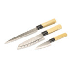 Messer-Set im japanischen Stil, Rückansicht