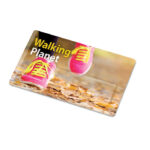 Creditcard. USB flash 16GB mit markiertem Druckbereich für Ihr Logo