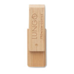 USB Stick Bambus 16GB -16GB, Rückansicht